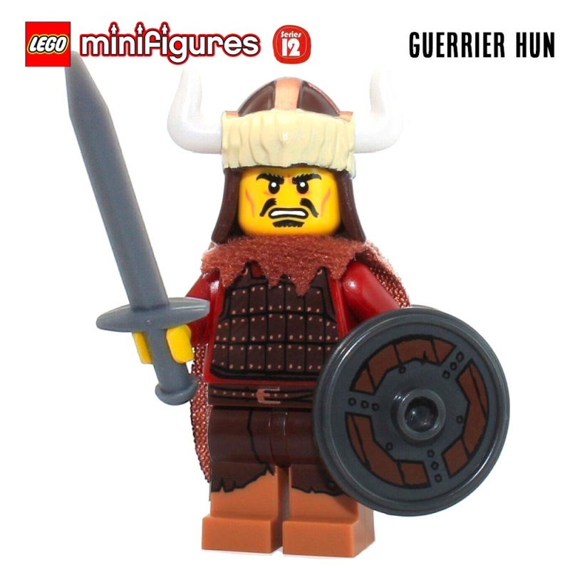 Minifigure LEGO® Série 12 - Le guerrier Hun