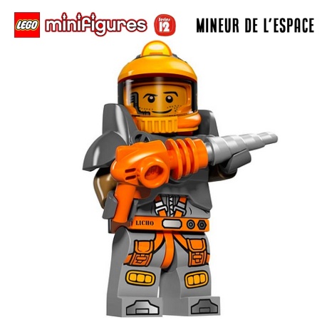 Minifigure LEGO® Série 12 - Le mineur de l'espace