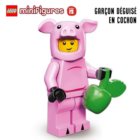 Minifigure LEGO® Série 12 - Le garçon déguisé en cochon