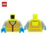 Torse (avec bras) Gilet jaune fluo - Pièce LEGO® 76382