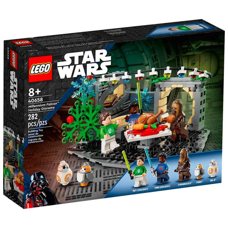 Millennium Falcon Holiday Diorama - LEGO® Star Wars 40658
