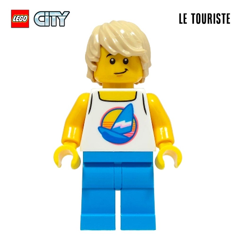 Minifigure LEGO® City - Beach Tourist