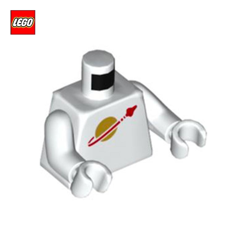 Minifigure Torso Classic Space Logo - LEGO® Part 76382