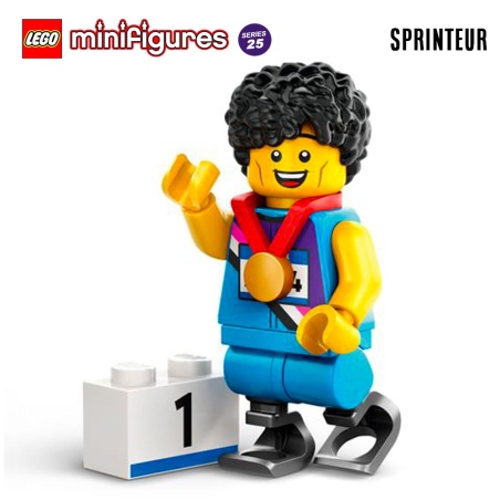 Minifigure LEGO® Série 25 - Le Sprinteur