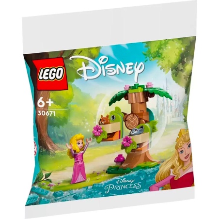 Le terrain de jeu d'Aurore en forêt - Polybag LEGO® Disney Princess 30671