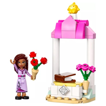 Le stand de bienvenue d'Asha - Polybag LEGO® Disney Wish 30661