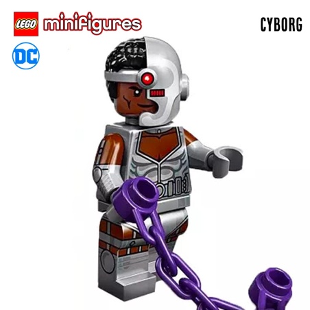 Minifigure LEGO® DC Comics - Cyborg