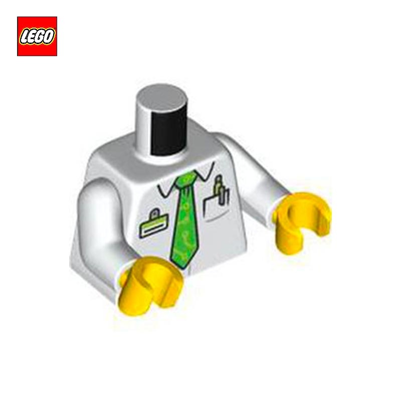 Torse (avec bras) chemise avec cravate - Pièce LEGO® 76382