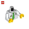 Minifigure Torso with Shirt and Tie - LEGO® Part 76382