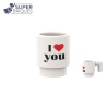 Mug I Love You - Pièce LEGO® customisée