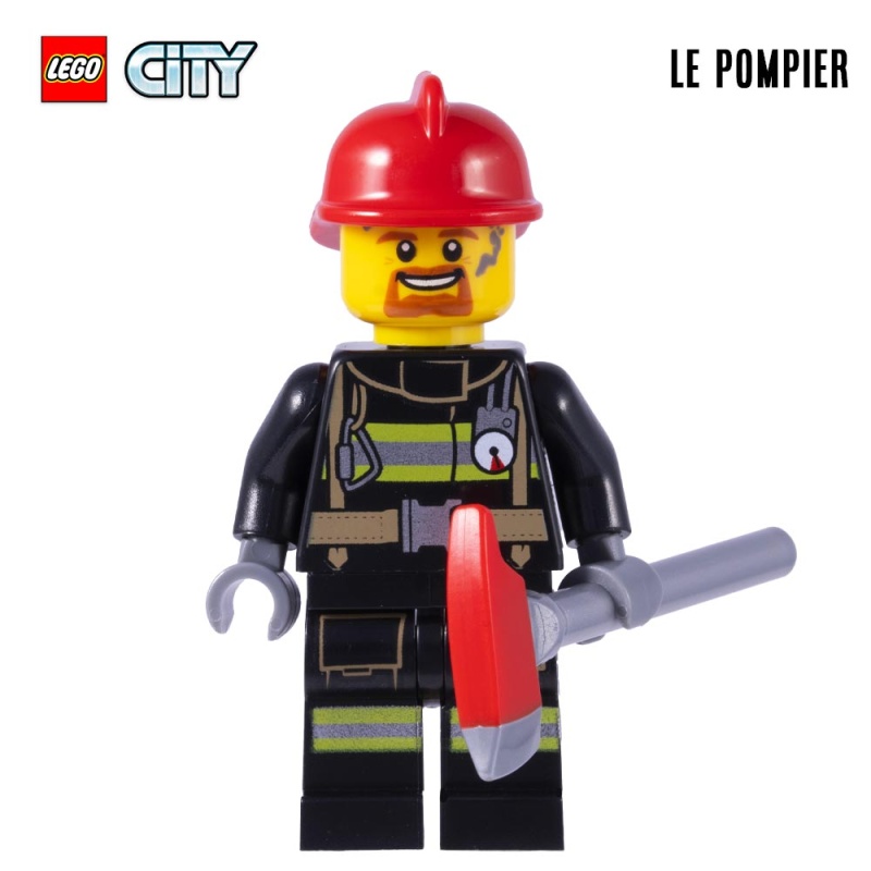 Minifigure LEGO® City - Le Pompier