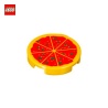 Tuile ronde 2x2 motif Pizza - Pièce LEGO® 81867