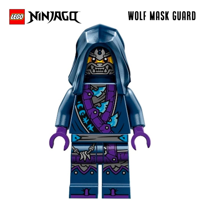 Minifigure LEGO® Ninjago - Wolf Mask Guard