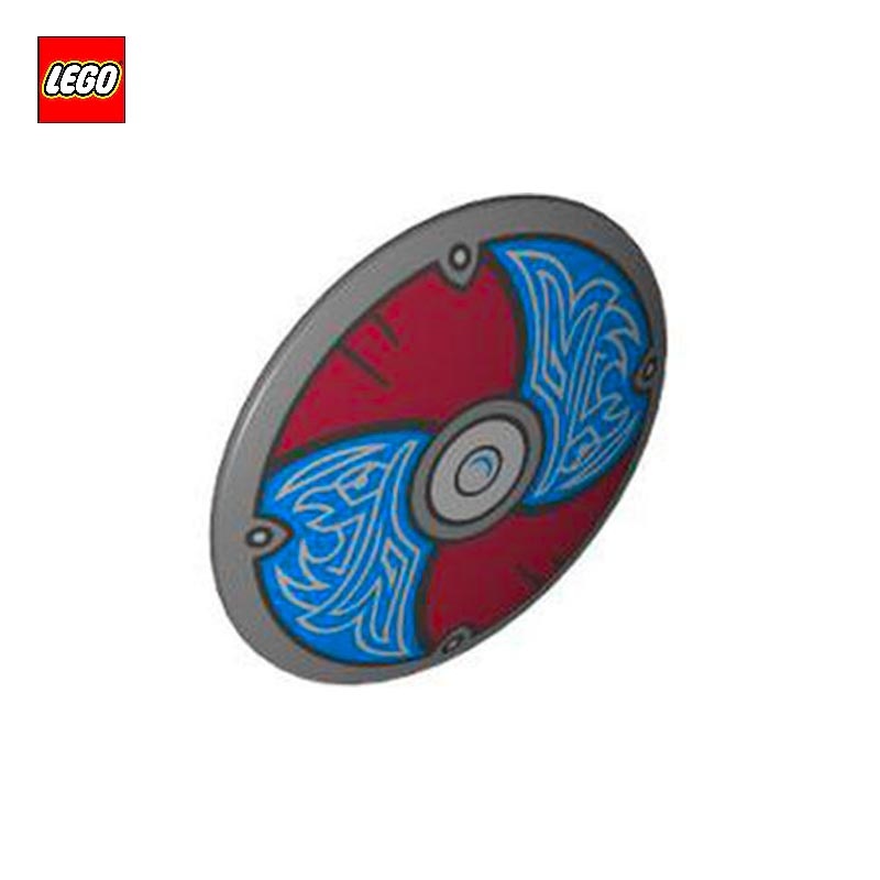 Bouclier Viking rond n°35 - Pièce LEGO® 104511