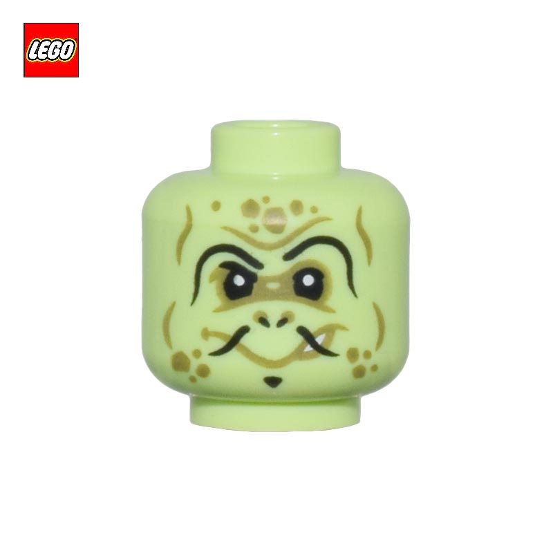 Minifigure Head Turtle Monster - LEGO® Part 102776