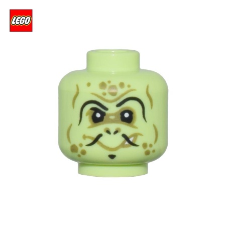 Tête de minifigurine Monstre Tortue - Pièce LEGO® 102776