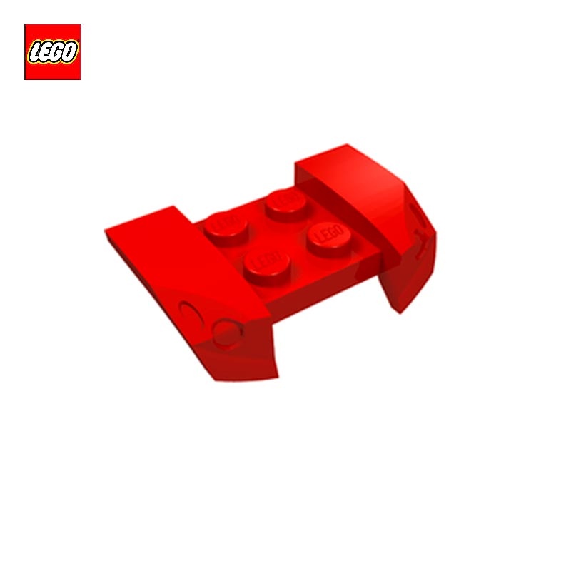 Garde-boue 2x4 avec phares moulés - Pièce LEGO® 44674