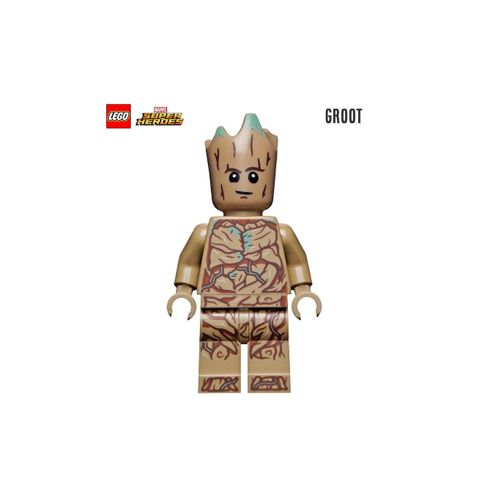 Minifigure LEGO® Marvel - Groot (Les Gardiens de la Galaxie)