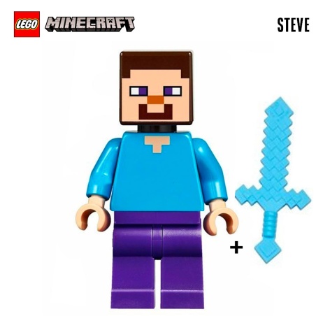 Minifigure LEGO® Minecraft - Steve