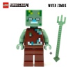 Minifigure LEGO® Minecraft - Zombie aquatique