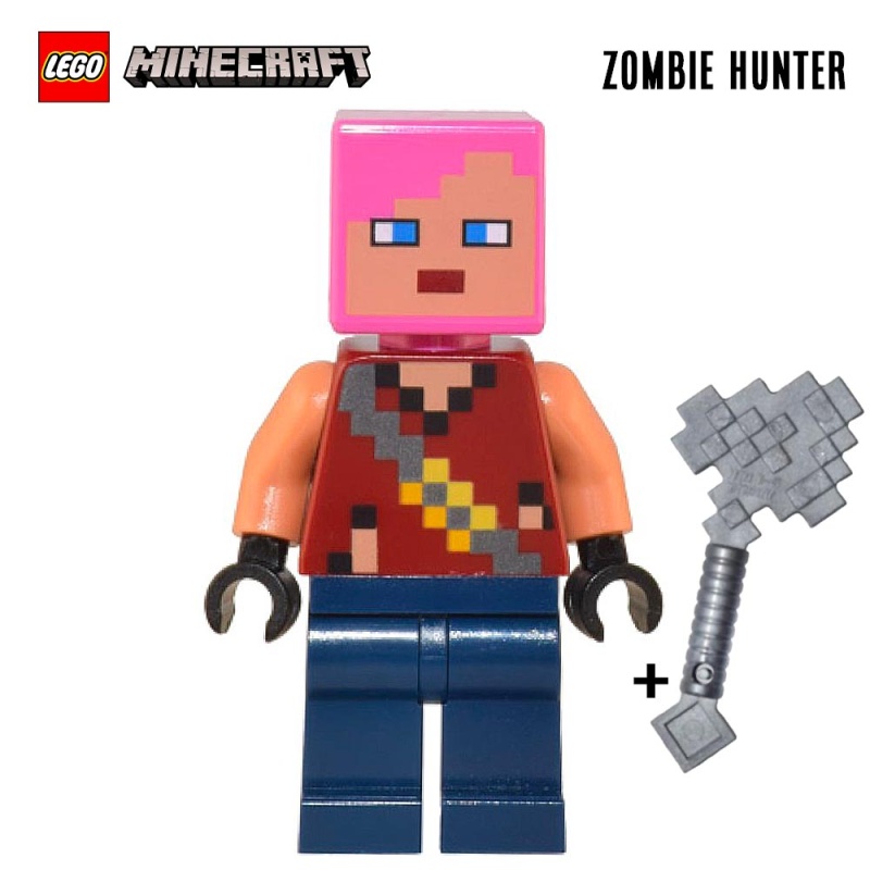 Minifigure LEGO® Minecraft - Zombie Hunter