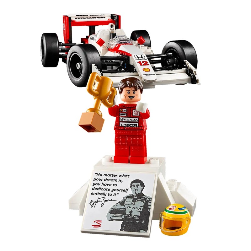 McLaren MP4/4 & Ayrton Senna - LEGO?� Icons 10330 - Super Briques