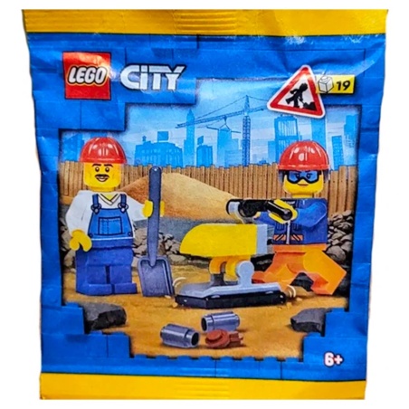 L'équipe de chantier - Polybag LEGO® City 952305