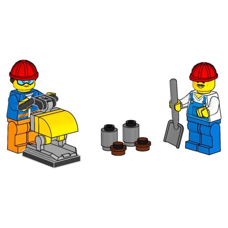 L'équipe de chantier - Polybag LEGO® City 952305