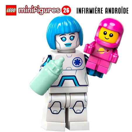 Minifigure LEGO® Series 26 - Nurse Android
