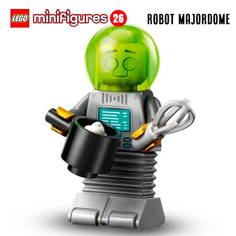 Minifigure LEGO® Série 26 - Le robot majordome