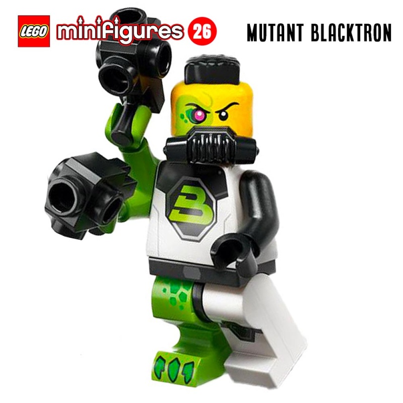 Minifigure LEGO® Series 26 - Blacktron Mutant