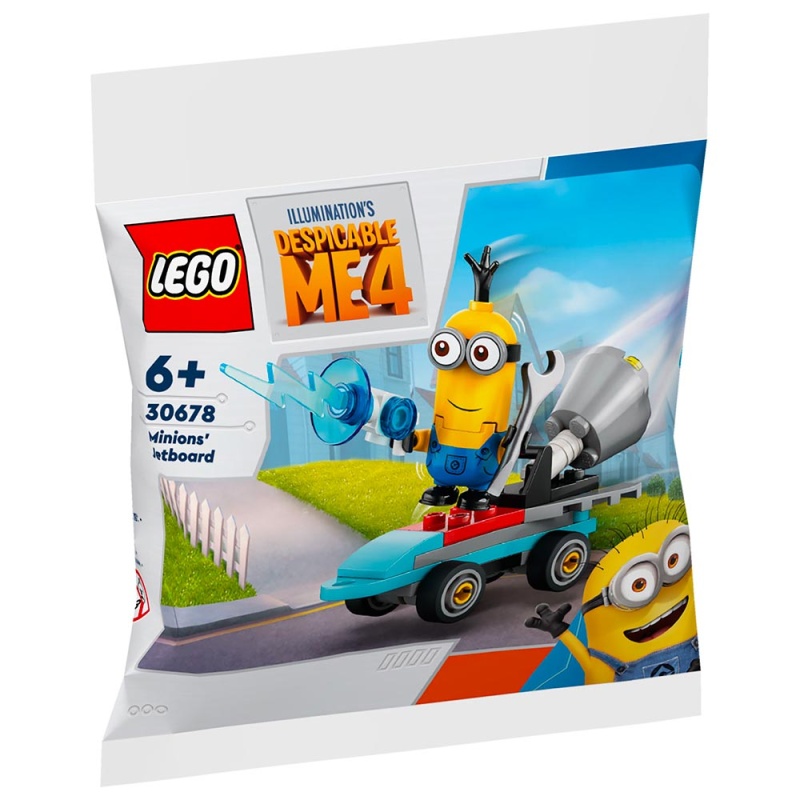 La planche motorisée des Minions - Polybag LEGO® Minions 30678