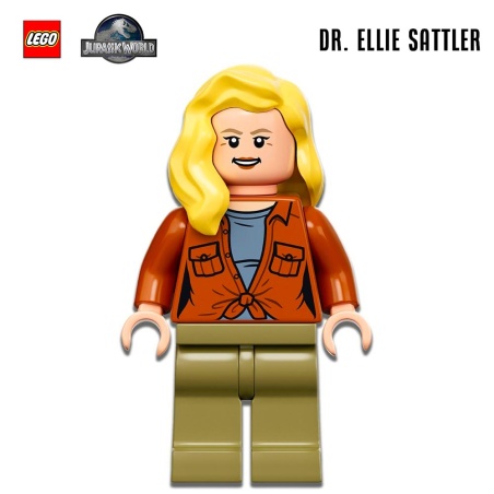 Minifigure LEGO® Jurassic World - Docteur Ellie Sattler