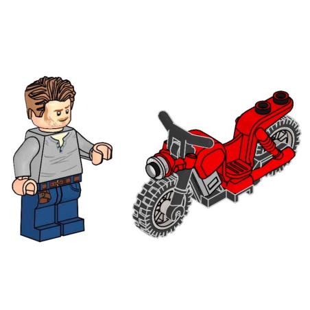 Owen's Mega Motorcycle (Limited Edition) - Polybag LEGO® Jurassic World 122333