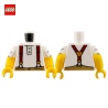 Minifigure Torso with Suspenders - LEGO® Part 76382