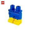 Minifigure Legs with Torn Blue Short - LEGO® Part 73200