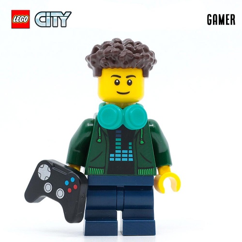 Minifigure LEGO® City - Gamer