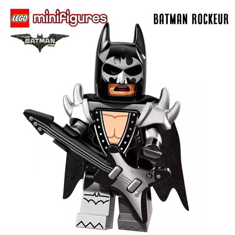 Minifigure LEGO® Batman Movie - Batman rockeur