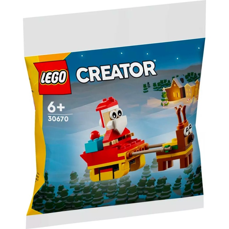 La promenade en traineau du Père Noël - Polybag LEGO® Creator 30670