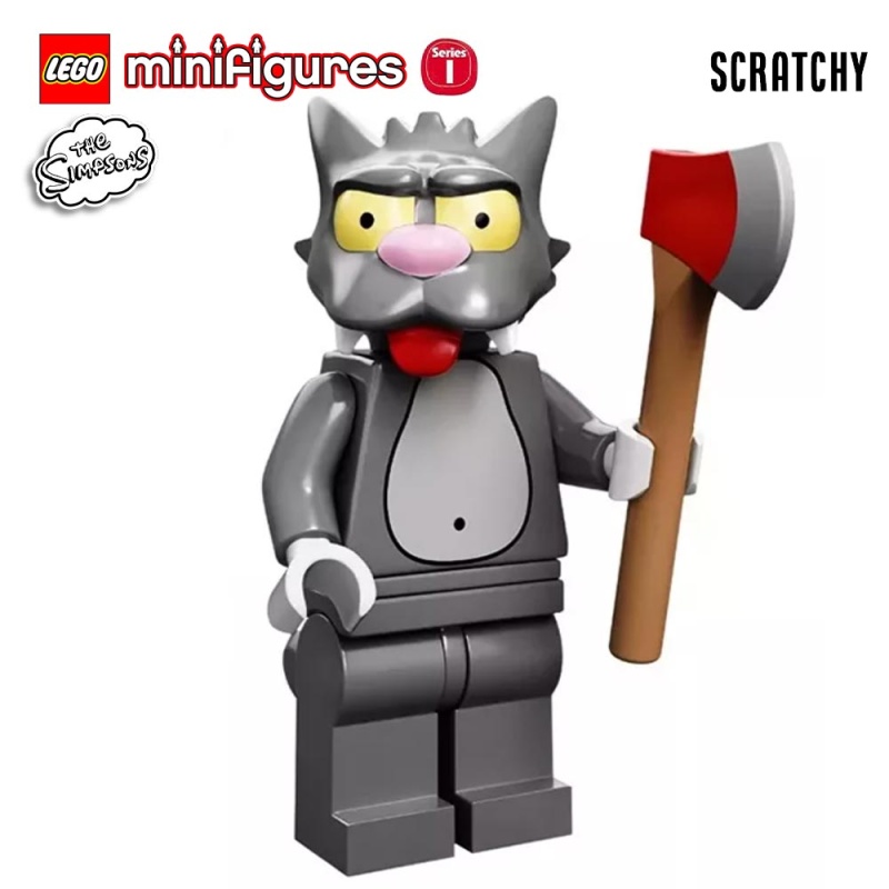 Minifigure LEGO® Simpsons Series 1 - Scratchy