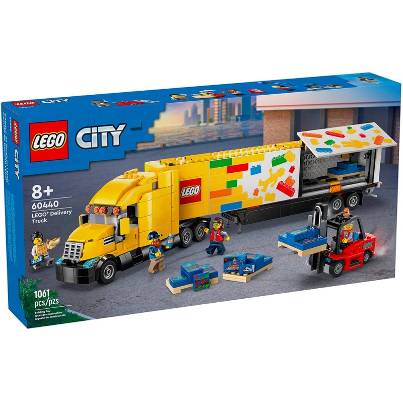 Le camion de livraison jaune - LEGO® City 60440