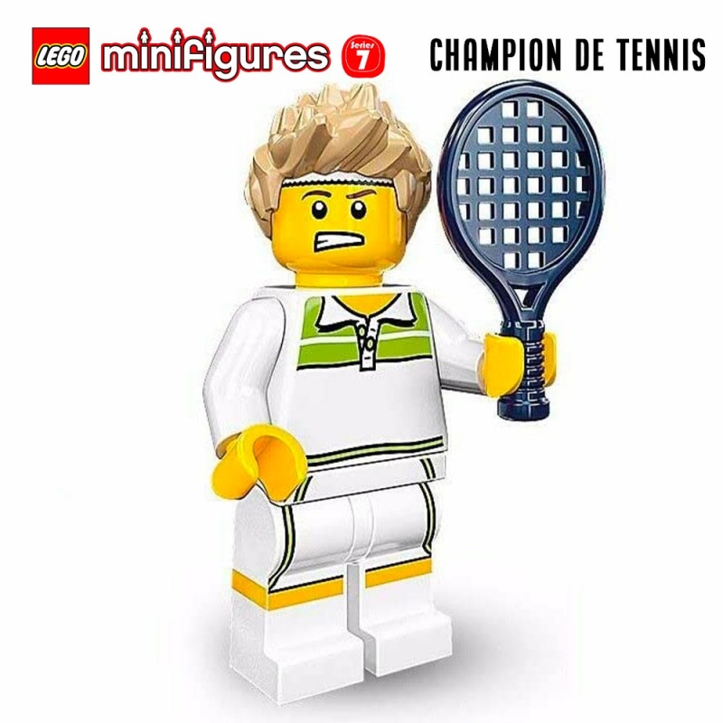 Minifigure LEGO® Série 7 - Tennis Ace