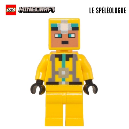 Minifigure LEGO® Minecraft - Le spéléologue