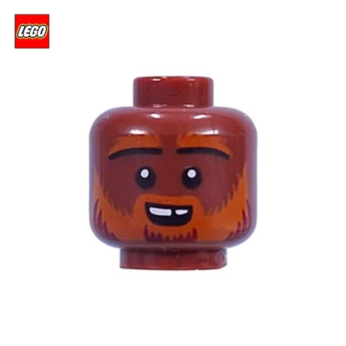 Minifigure Head Black Man...