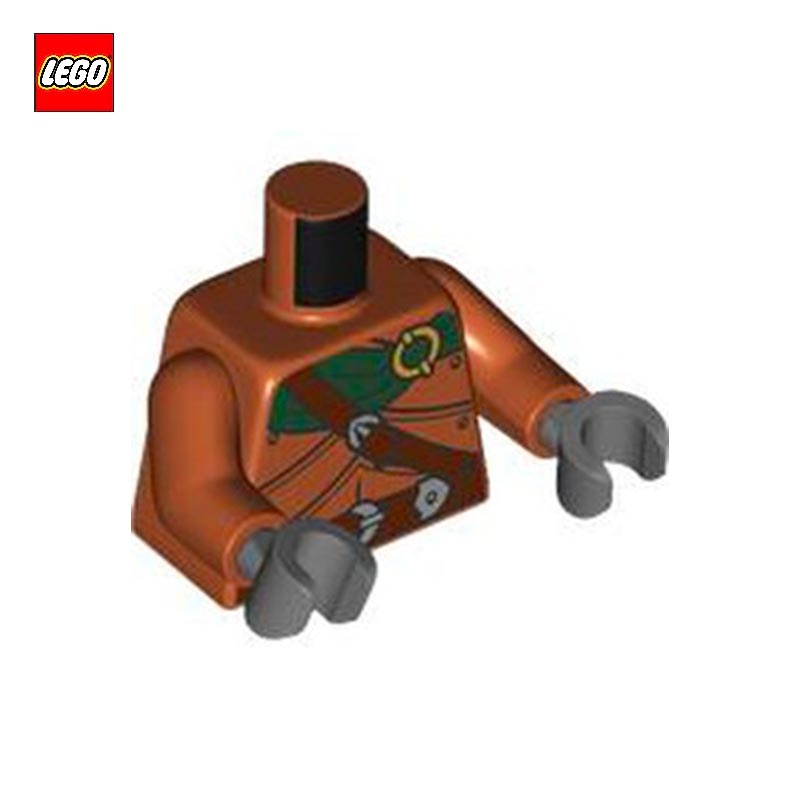 Torse (avec bras) médiéval avec ceintures - Pièce LEGO® 76382