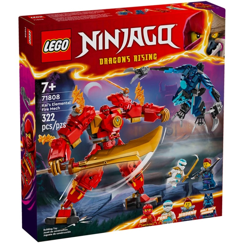 Le robot élémentaire du feu de Kai - LEGO® Ninjago 71808