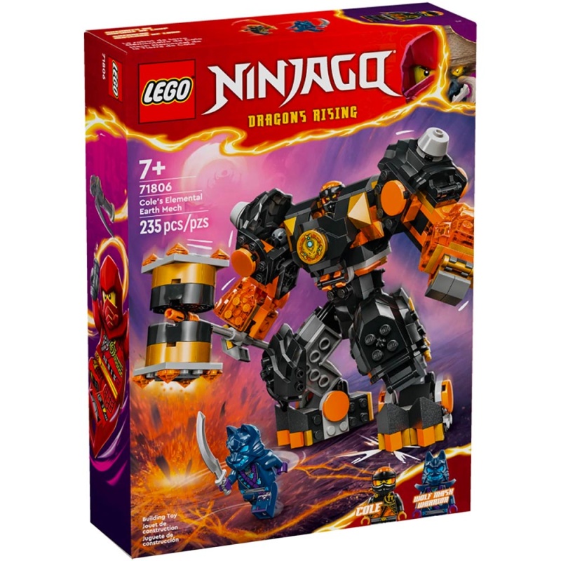 Le robot élémentaire de la terre de Cole - LEGO® Ninjago 71806