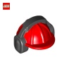 Construction Helmet with Earphones - LEGO® Part 18899