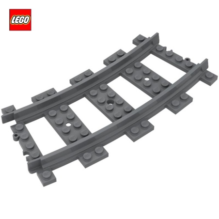 Rail courbe pour train - Pièce LEGO® 53400