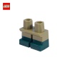 Legs Short with Dark Green Feet - LEGO® Part 16709